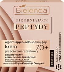 Bielenda Zpevňující peptidy 70+ Zpevňující krém proti vráskám na den a noc 50 ml