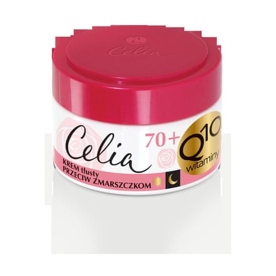 CELIA Q10 Vitamins 70+ Denní a noční krém proti vráskám 50 ml