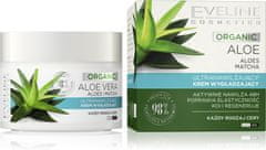 Eveline Organic Aloe Ultra Moisturising Smoothing Day & Night Cream - pro všechny typy pleti 50 ml