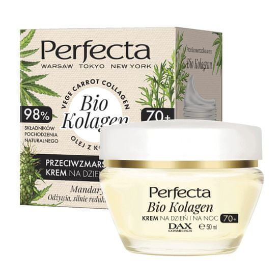 Perfecta Bio Kolagen 70+ Denní a noční krém proti vráskám 50 ml