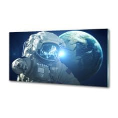 Wallmuralia Dekorační panel sklo Kosmonaut 125x50 cm