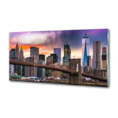 Wallmuralia Panel lacobel Manhattan New York 140x70 cm