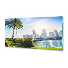 Wallmuralia Skleněný panel do kuchynské linky Miami USA 100x50 cm