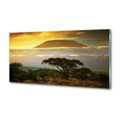 Wallmuralia Panel do kuchyně Kilimanjaro Kenya 125x50 cm