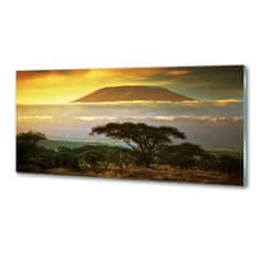 Wallmuralia Panel do kuchyně Kilimanjaro Kenya 125x50 cm