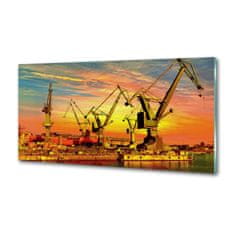 Wallmuralia Panel do kuchyně Dok v Gdaňsku 125x50 cm