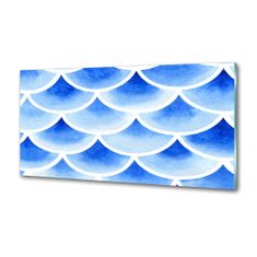 Wallmuralia Dekorační panel sklo Rybí šupiny 100x50 cm