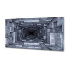 Wallmuralia Skleněný panel do kuchyně Tunel 100x50 cm