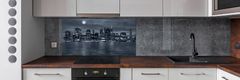 Wallmuralia Panel do kuchyně New York noc 140x70 cm