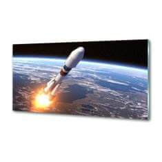 Wallmuralia Panel do kuchyně Kosmická raketa 120x60 cm