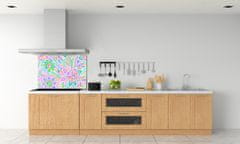 Wallmuralia Panel do kuchyně Květinový vzor 100x70 cm