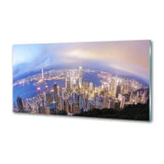 Wallmuralia Panel do kuchyně Hongkong panorama 100x50 cm