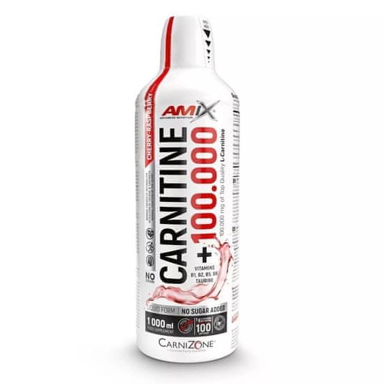 Amix Nutrition Carnitine 100000, 1000 ml Příchuť: Zelené jablko