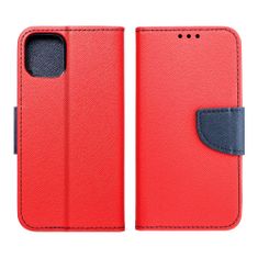 FORCELL Pouzdro Forcell flipové Fancy Book pro XIAOMI Redmi NOTE 13 PRO 4G red / navy