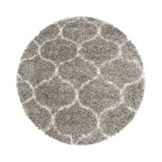 Ayyildiz Kusový koberec SALSA 3201, kulatý, Béžová Rozměr koberce: 80 cm KRUH