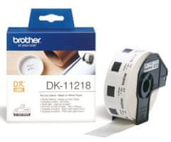 Brother DK 11218 (papírové / kulaté, průměr 24 mm - 1000 ks)