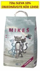 MIKEŠ Premium bílé hrudkující 10 kg