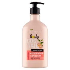 Bielenda Body Coctail Vyhlazující tělové mléko Peach & Kombucha 400 ml