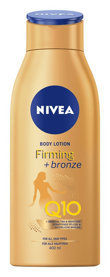 Nivea Tělové mléko Firming+Bronze Q10 400 ml