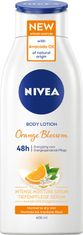 Nivea Tělové mléko Energising Moisturising Body Lotion Orange Blossom 48H pro normální a suchou pokožku 400 ml