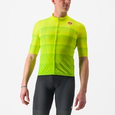 Castelli Livelli Jersey Yellow Fluo