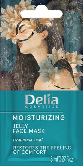 DELIA COSMETICS Hydratační pleťová maska - gel 8 ml