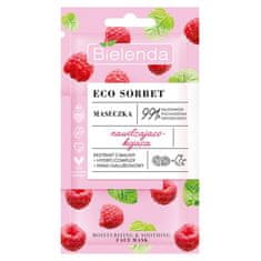 Bielenda Eco Sorbet Malinová hydratační a zklidňující pleťová maska 8G