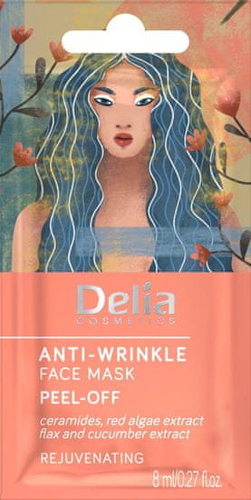 DELIA COSMETICS Pleťová maska proti stárnutí - Peel-Off 8 ml