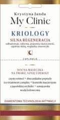 JANDA My Clinic Cryology noční maska na obličej, krk a dekolt - silná regenerace 8 ml