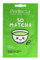 Perfecta Detoxikačně-energetická maska na obličej, krk a dekolt So Matcha 10 ml