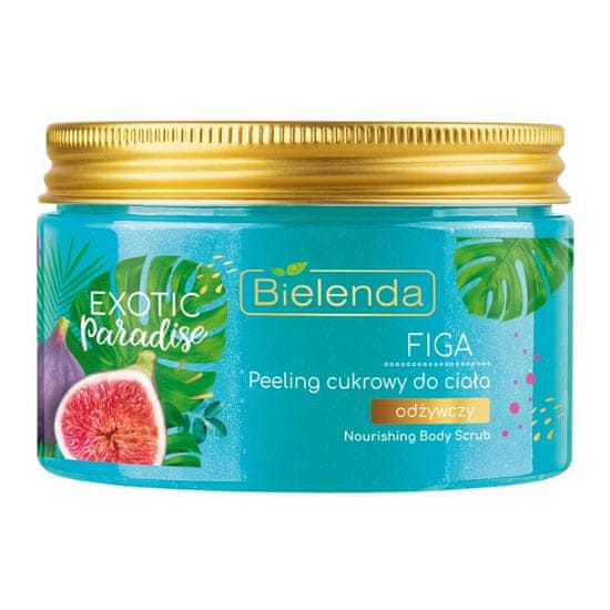 Bielenda Exotic Paradise Vyživující fíkový cukrový tělový peeling 350 ml