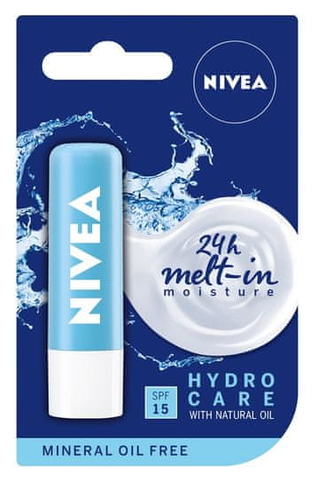 Nivea Rtěnka Lip Care Hydro Care 4,8G