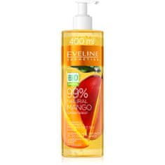 Eveline Bio Organic 99% přírodní rozjasňující a vyživující gel na tělo a obličej z manga 400 ml