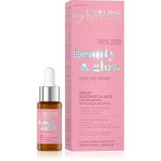 Eveline Rozjasňující sérum Beauty & Glow s vyhlazujícím komplexem 7% Give Me More! 18 ml