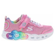 Skechers Boty růžové 29 EU S Lightsinfinite Heart Lights Love Prism