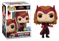 Funko POP Sběratelská Figurka Marvel Doctor Strange in Multiverse of Madness Scarlet Witch 1007 (Glow in the Dark)