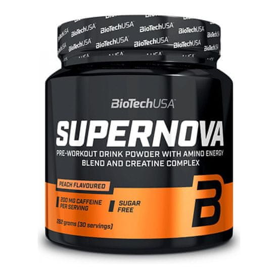 BioTech USA Supernova Pre-Workout, 282 g Příchuť: Broskev