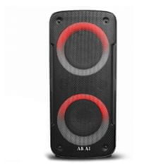 Akai Reproduktor , ABTS-TK19, přenosný, párty, Bluetooth, LED světla, 5 W