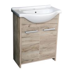 BPS-koupelny Koupelnová skříňka s keramickým umyvadlem Adria 65