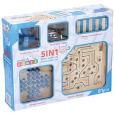 Northix IQ Puzzle – sada – 5v1 