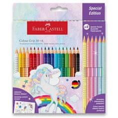 Faber-Castell Pastelky Colour Grip Unicorn souprava, 24 ks