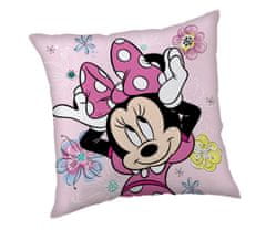 Jerry Fabrics  Polštářek Minnie Pink bow 02 35x35 cm