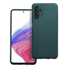 FORCELL Obal / Kryt na Samsung Galaxy A13 4G tmavě zelený - MATT Case