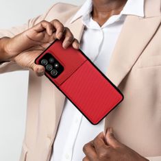 MobilMajak Obal / kryt na Samsung Galaxy A55 5G červený - NOBLE