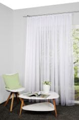 Home Wohnideen Záclona kusová, jednobarevná, Sablio, Bílá Rozměr textilu: 145 cm (V), 450 cm (Š)