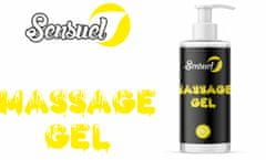 SENSUEL LUBRIKAČNÍ MASSAGE GEL BLACK 150ML