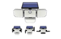 CoolCeny Solární osvětlení 181 LED, 9W se senzorem pohybu