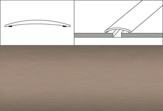 Eurofinal přechodové lišty 3,2 cm x 90 cm- šampaň broušený