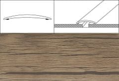 Eurofinal přechodové lišty 10 cm x 90 cm - ořech prisca