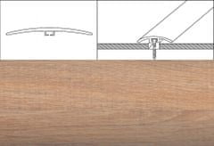 Eurofinal přechodové lišty 4 cm x 90 cm – limba bosco